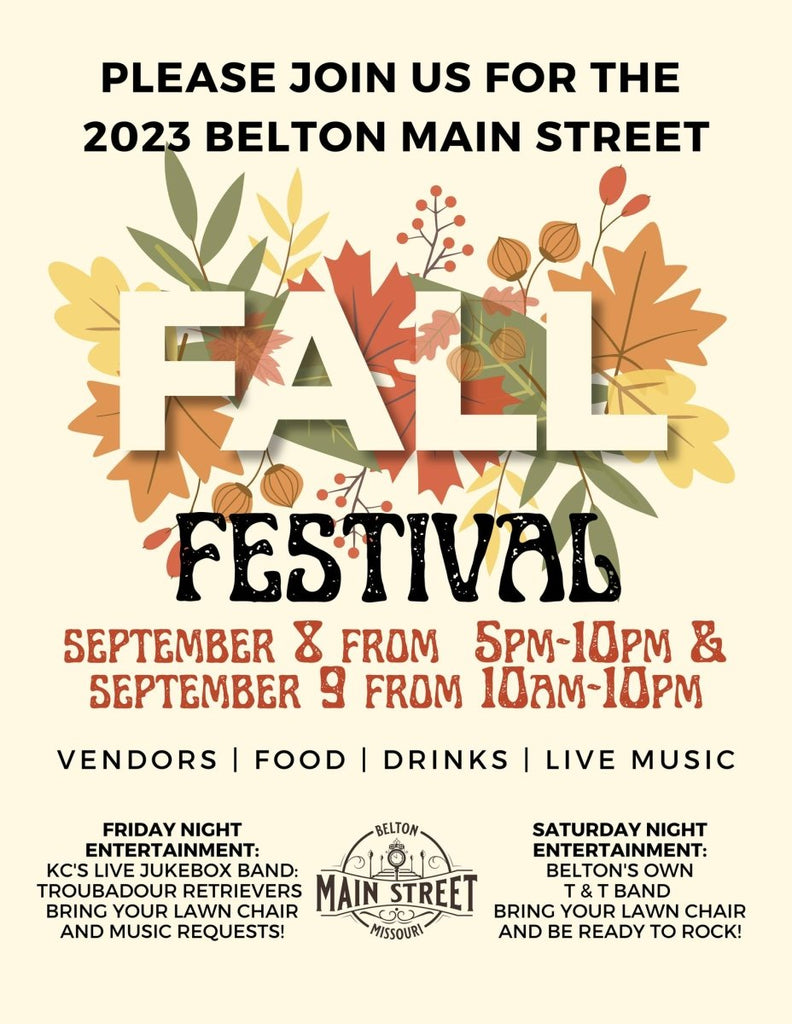 2023 Belton Fall Festival - Artisan Branding Company