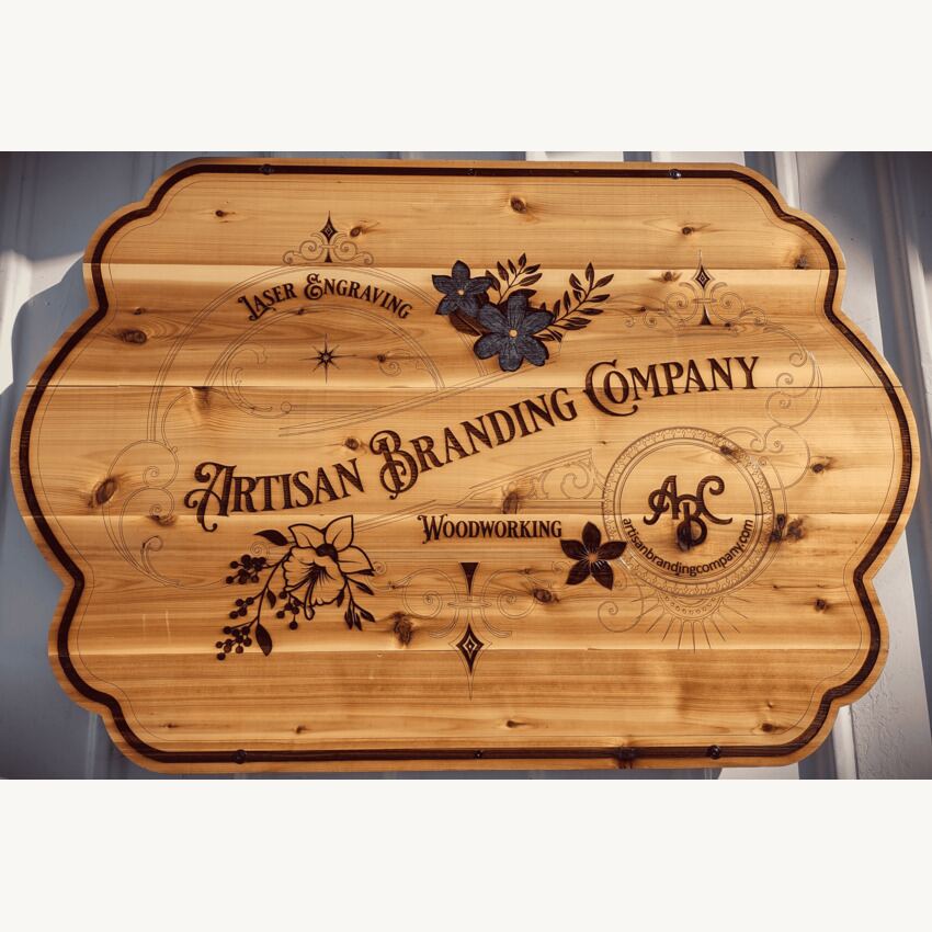 Artisan Branding Company retail gift store and workshop. Specializing in laser engraving and custom woodworking.