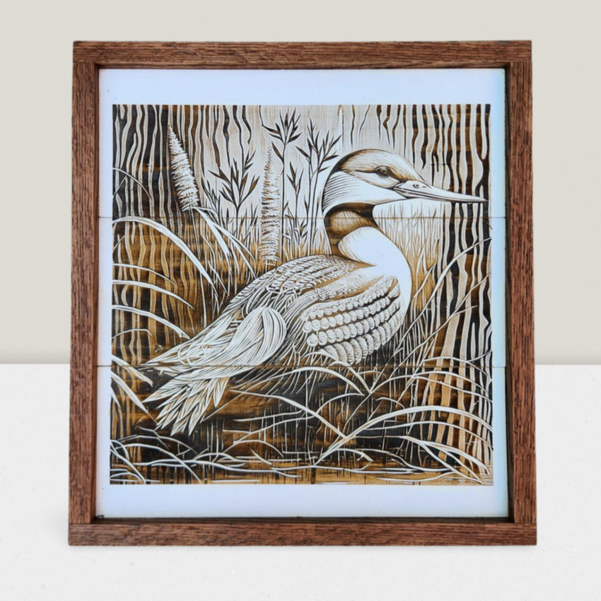 Handcrafted home wall decor by Artisan Branding Company. Duck