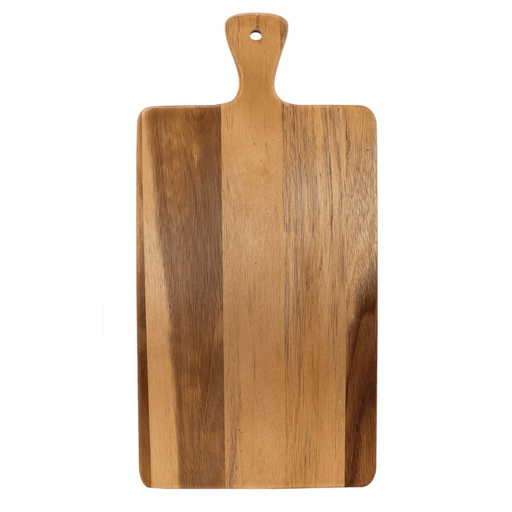 Acacia Slate Serving Tray & Cutting Board w/Handle 13 1/4" x 7" at Artisan Branding Company