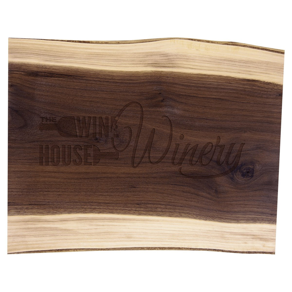 Black Walnut Charcuterie & Cutting Board 9" x 6" at Artisan Branding Company