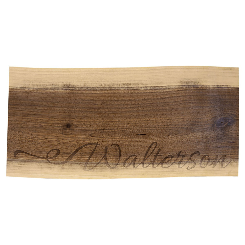 Black Walnut Charcuterie & Cutting Board 9" x 6" at Artisan Branding Company