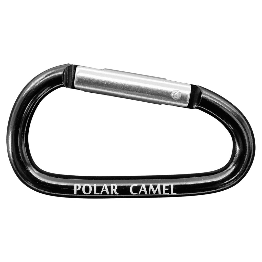 Carabiner for Polar Camel Water Bottles Black at Artisan Branding Company