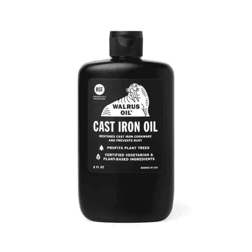 Cast Iron Oil 8oz -Walrus Oil at Artisan Branding Company