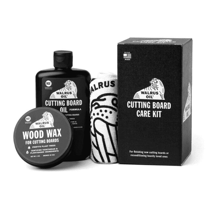 Cutting Board Care Kit -Walrus Oil at Artisan Branding Company