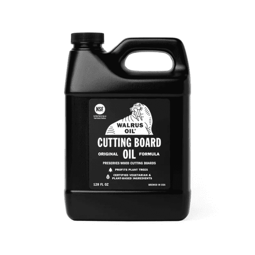 Cutting Board Oil (8oz-5gal) -Walrus Oil 128 oz Jug at Artisan Branding Company