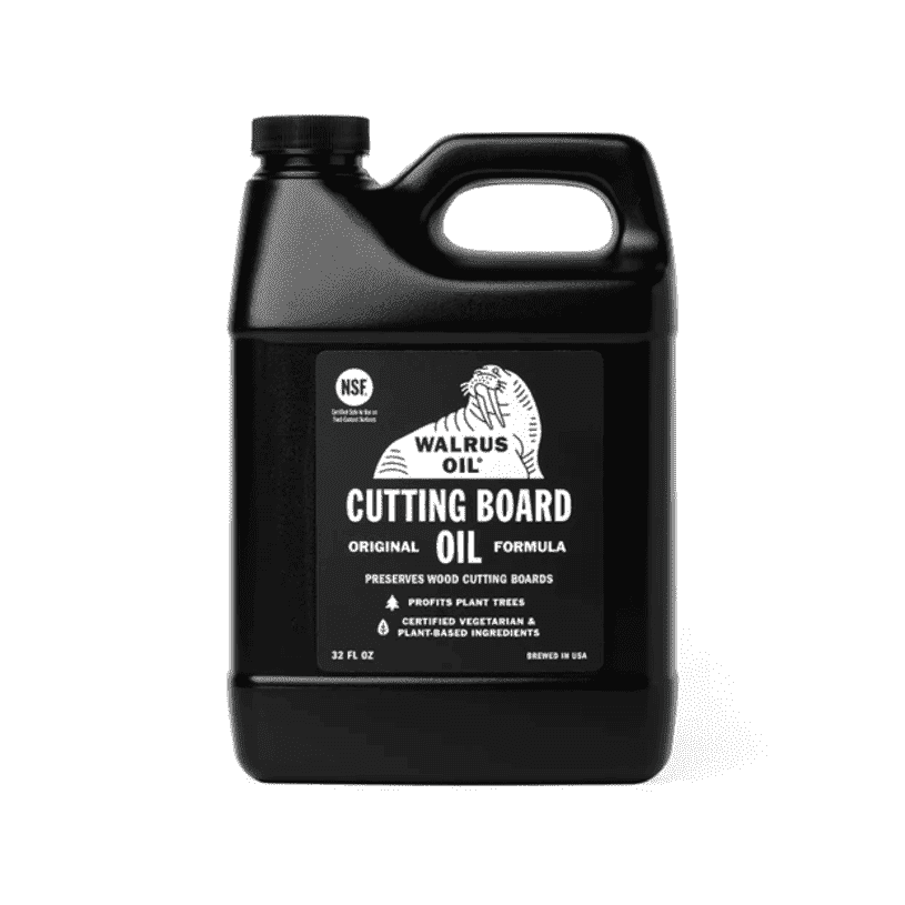 Cutting Board Oil (8oz-5gal) -Walrus Oil 32 oz Jug at Artisan Branding Company