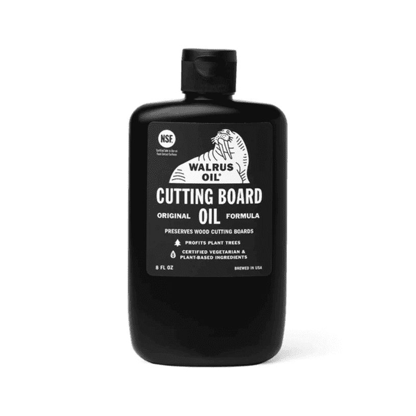 Cutting Board Oil (8oz-5gal) -Walrus Oil 8 oz Bottle at Artisan Branding Company