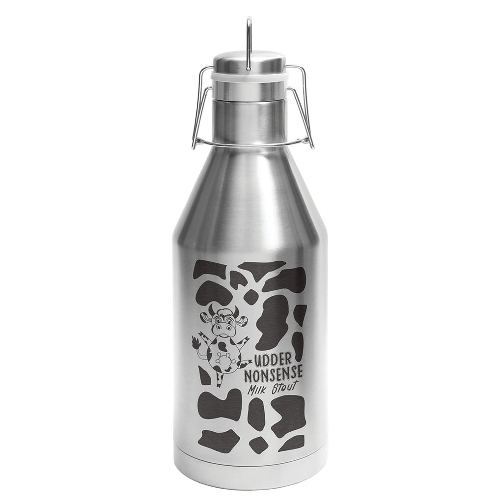 Growler w/Swing Top Lid 64oz -Polar Camel Stainless Steel at Artisan Branding Company