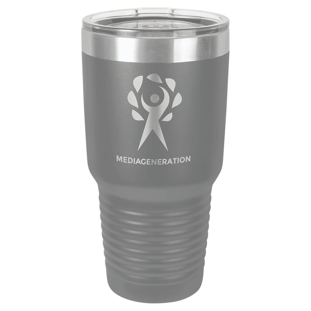 Ringneck Tumbler w/Slider Lid 30oz -Polar Camel Dark Gray at Artisan Branding Company