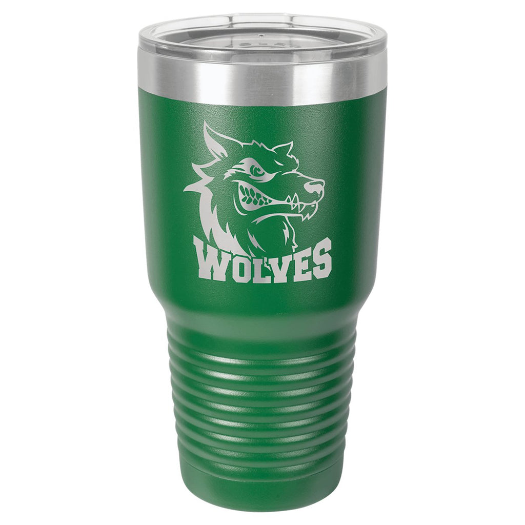 Ringneck Tumbler w/Slider Lid 30oz -Polar Camel Green at Artisan Branding Company