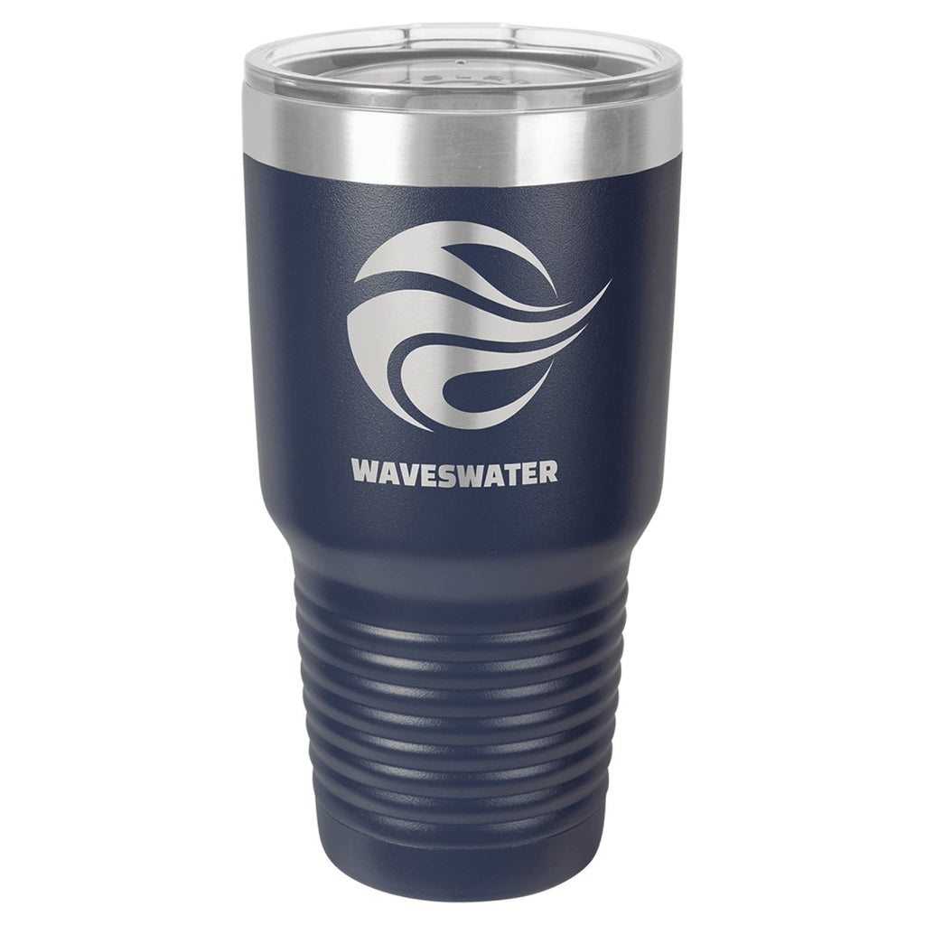 Ringneck Tumbler w/Slider Lid 30oz -Polar Camel Navy Blue at Artisan Branding Company