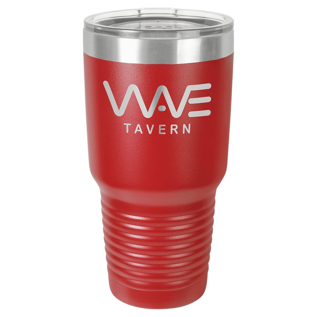 Ringneck Tumbler w/Slider Lid 30oz -Polar Camel Red at Artisan Branding Company