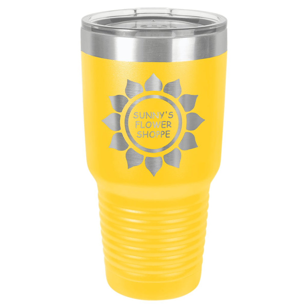 Ringneck Tumbler w/Slider Lid 30oz -Polar Camel Yellow at Artisan Branding Company