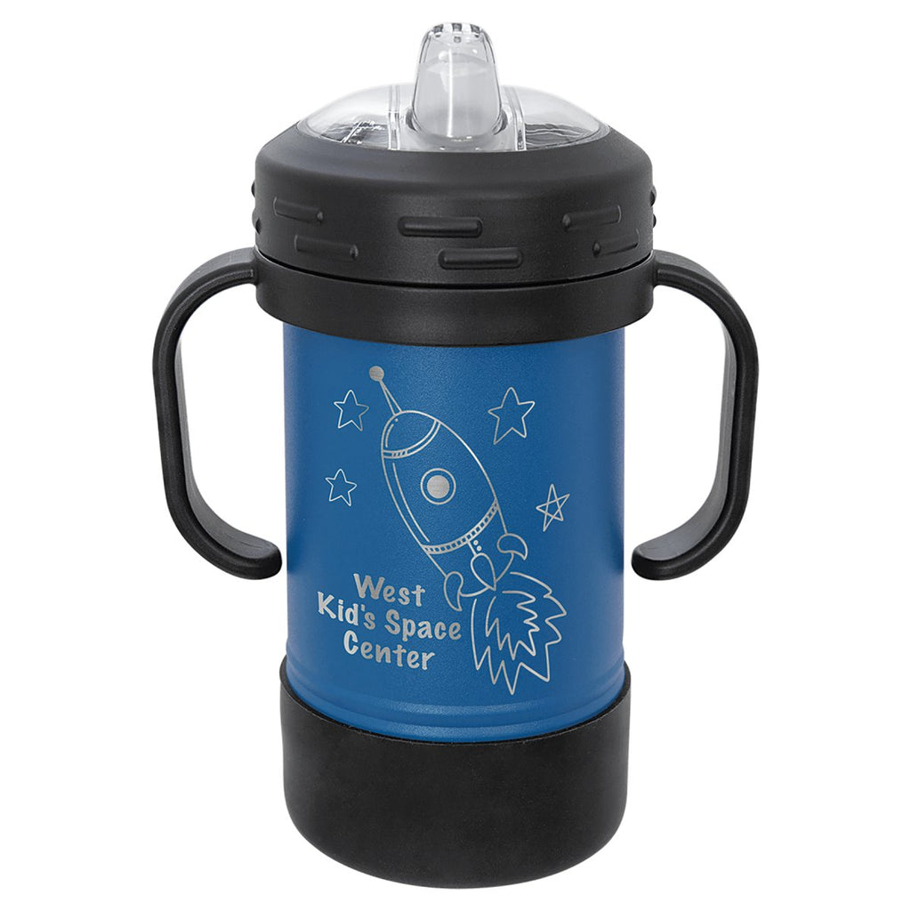 Sippy Cup Tumbler w/Handles 10oz -Polar Camel Royal Blue at Artisan Branding Company