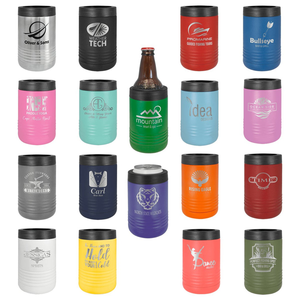 Standard Insulated Beverage Holder -Polar Camel Black at Artisan Branding Company