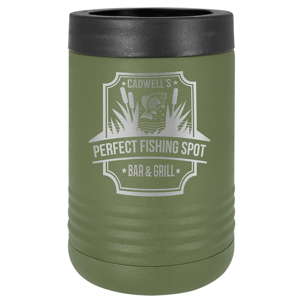 Standard Insulated Beverage Holder -Polar Camel Olive Green at Artisan Branding Company