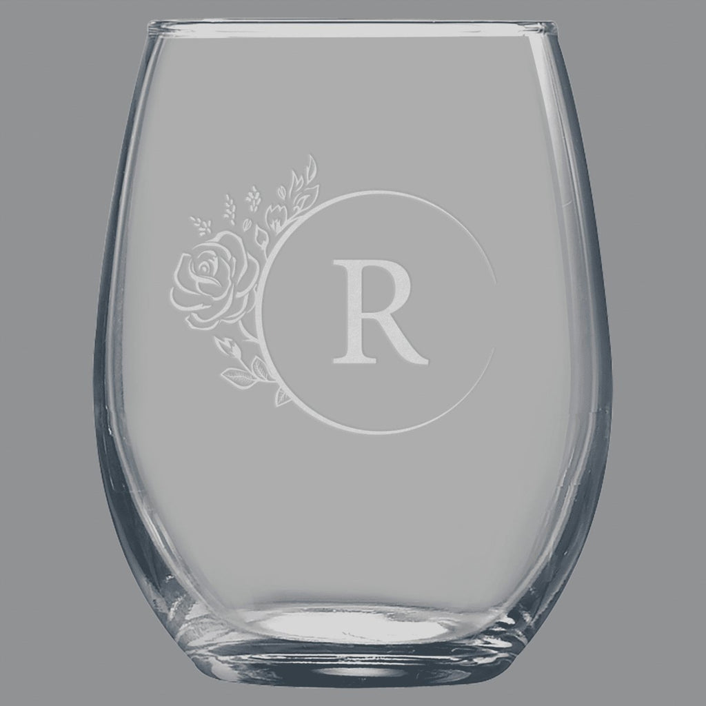 Stemless Wine Glass 9oz -Polar Camel at Artisan Branding Company