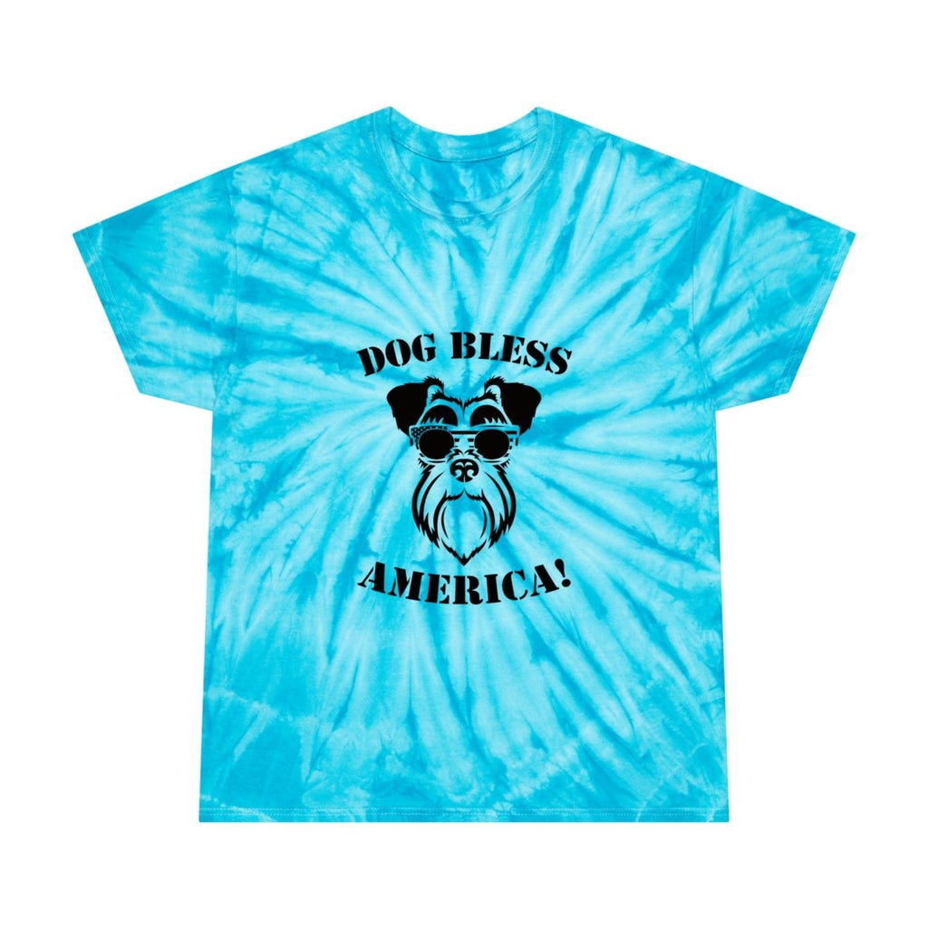 Tie-Dye Tee, Cyclone Turquoise at Artisan Branding Company