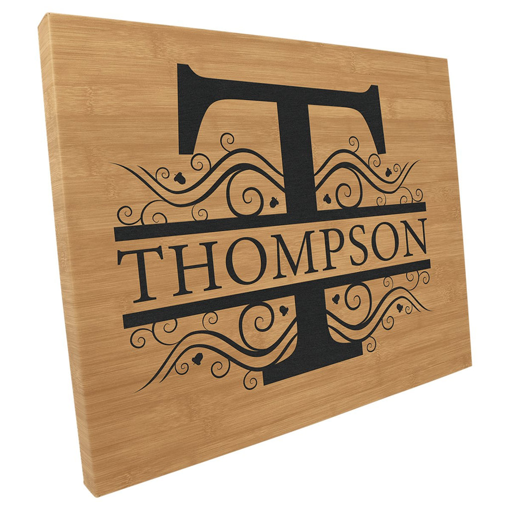 Wall Decor with Sawtooth Hanger 16" x 20" Leatherette Bamboo w/Black Engraving at Artisan Branding Company