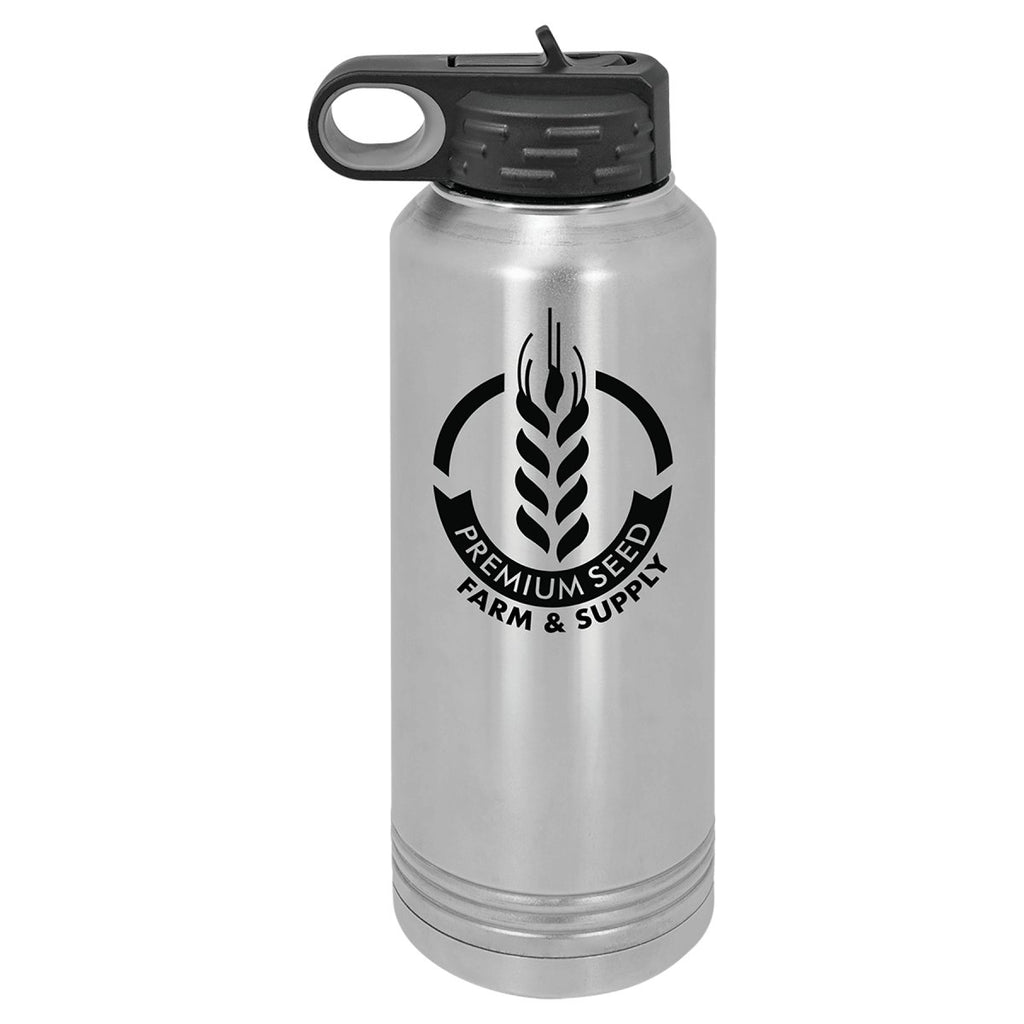 Water Bottle Insulated w/Flip Top 40oz -Polar Camel Stainless Steel at Artisan Branding Company