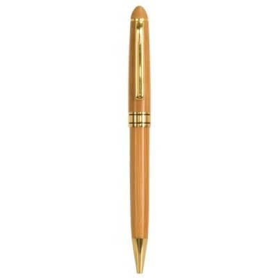 Wide Ballpoint Pen Twist Open -Maple at Artisan Branding Company