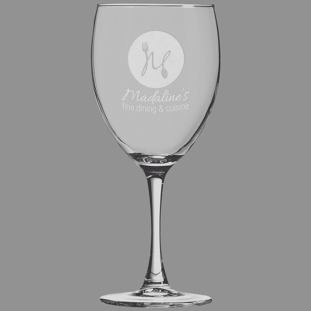 Wine Glass 10.5oz -Polar Camel at Artisan Branding Company